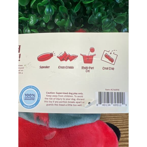 New Bark Box Knights of Gnawmore Ruff Knight Plush Dog Toy Med 20–50 lbs Soft - Picture 6 of 6